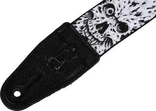 Textile guitar strap Levy's Skull Textile guitar strap Zombie - 2