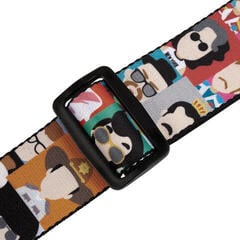 Textile guitar strap Levy's Graphic Waves Textile guitar strap Pop Art - 1