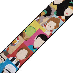 Textile guitar strap Levy's Graphic Waves Textile guitar strap Pop Art - 2