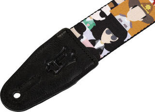 Textile guitar strap Levy's Graphic Waves Textile guitar strap Pop Art - 3