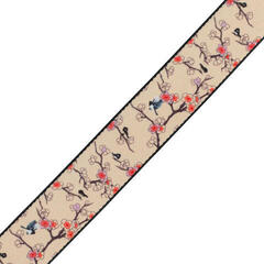 Textile guitar strap Levy's Nature Textile guitar strap Cherry Tree - 1