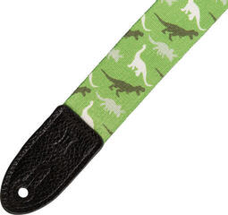 Textile guitar strap Levy's Junior Poly Textile guitar strap Dinosaur - 2