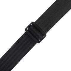 Textile guitar strap Levy's Seatbelt Textile guitar strap Black - 1