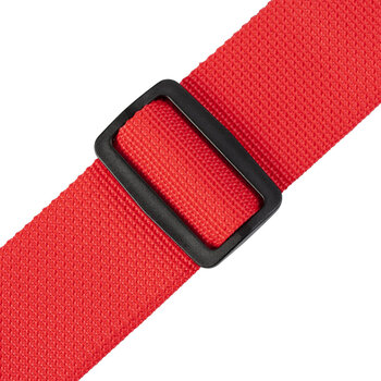 Guitarrem i tekstil Levy's Single Tone Poly Red Guitarrem i tekstil - 2