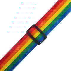 Колан за китара Levy's Single Tone Poly Rainbow Колан за китара - 1