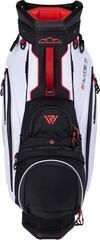 Cart Bag Sun Mountain H2NO E-Lite Black/White/Red Cart Bag - 3