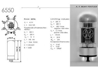 Röhre JJ Electronic 6550 Quartet Röhre - 1