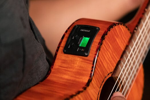 Guitalele Ortega RGLE18FMH Natural Guitalele - 13