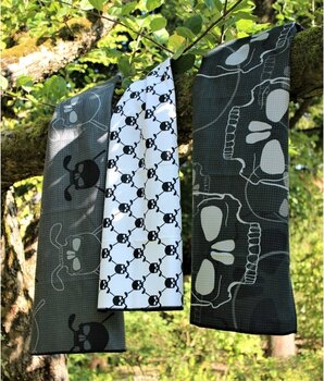 Ručník Devant Ultimate Microfibre Fading Skulls Ručník - 2