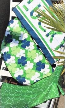 Prosop Devant Ultimate Microfibre Green Shamrocks Prosop - 2