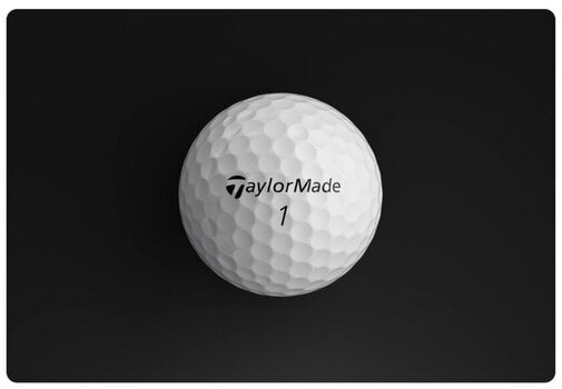 Piłka golfowa TaylorMade Distance+ Yellow Standard 12 Piłka golfowa - 4