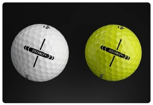 Piłka golfowa TaylorMade Distance+ Yellow Standard 12 Piłka golfowa - 6