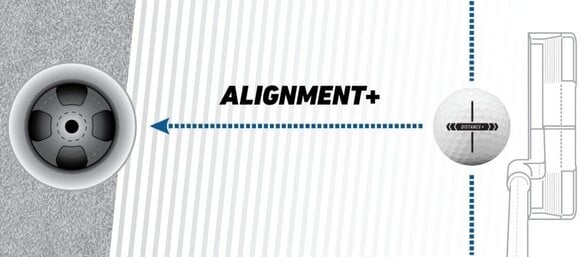 Piłka golfowa TaylorMade Distance+ Yellow Standard 12 Piłka golfowa - 7