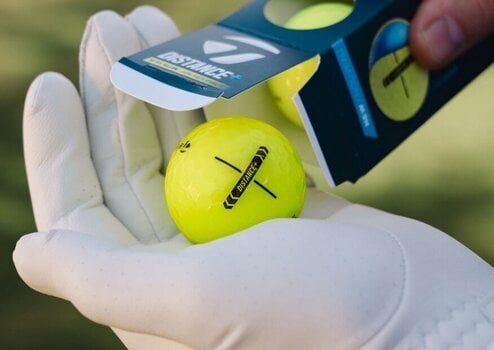 Piłka golfowa TaylorMade Distance+ Yellow Standard 12 Piłka golfowa - 10