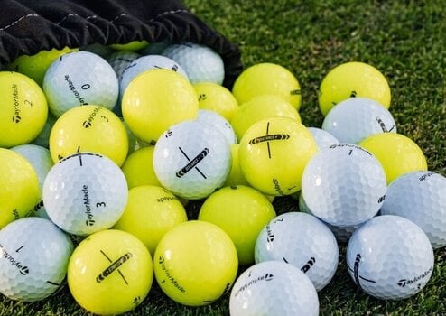 Piłka golfowa TaylorMade Distance+ Yellow Standard 12 Piłka golfowa - 11