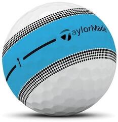Golfové míčky TaylorMade Tour Response Stripe Neon Blue Golfové míčky - 1