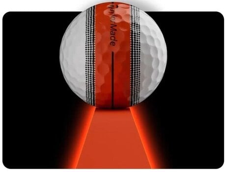 Piłka golfowa TaylorMade Tour Response Stripe Neon Multicolour 12 Piłka golfowa - 8