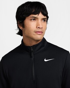 Hoodie/Trui Nike Dri-Fit Victory Therma Flex 1/2 Zip Mens Top Black/Black/White XL Sweatshirt - 2
