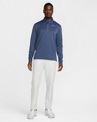 Pulóver Nike Dri-Fit Victory Therma Flex 1/2 Zip Mens Top Diffused Blue/Obsidian/White - 1