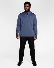 Pulóver Nike Dri-Fit Victory Therma Flex 1/2 Zip Mens Top Diffused Blue/Obsidian/White - 2