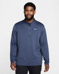 Pulóver Nike Dri-Fit Victory Therma Flex 1/2 Zip Mens Top Diffused Blue/Obsidian/White - 5