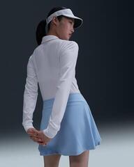 Polo košile Nike Dri-Fit Victory Womens Long Sleeve White/Black - 1