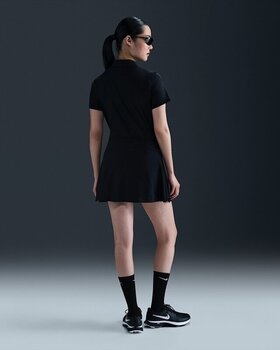 Poloshirt Nike Dri-Fit Victory Short Sleeve Womens Black/White L Poloshirt - 4