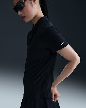 Poloshirt Nike Dri-Fit Victory Short Sleeve Womens Black/White L Poloshirt - 6