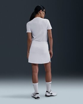 Poloshirt Nike Dri-Fit Tour Blade Jacquard Womens White/Black M Poloshirt - 5