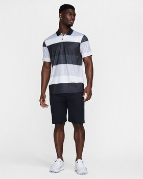 Poloshirt Nike Dri-Fit Victory+ Print Mens Black/White XL Poloshirt - 3