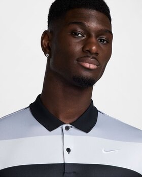 Poloshirt Nike Dri-Fit Victory+ Print Mens Black/White XL Poloshirt - 4