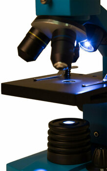 Mikroskooppi Levenhuk Rainbow 2L PLUS Azure Microscope Mikroskooppi - 14