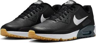 Męskie buty golfowe Nike Air Max 90 G Unisex Shoe Black/White - 2