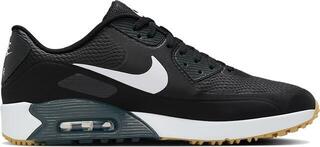 Férfi golfcipők Nike Air Max 90 G Unisex Shoe Black/White - 1