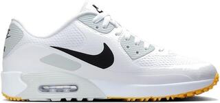 Calçado de golfe para mulher Nike Air Max 90 G Unisex Shoe White/Black - 1