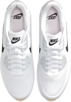 Женски голф обувки Nike Air Max 90 G Unisex Shoe White/Black 38 Женски голф обувки - 4
