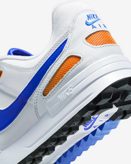 Women's golf shoes Nike Air Pegasus '89 Unisex Shoe White/Orange Peel/Black/Racer Blue - 6