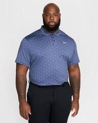 Tricou polo Nike Dri-Fit Tour Print Mens Diffused Blue/White - 6