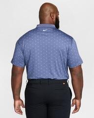 Tricou polo Nike Dri-Fit Tour Print Mens Diffused Blue/White - 7