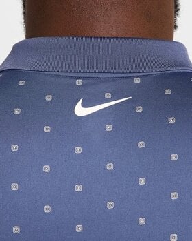 Tricou polo Nike Dri-Fit Tour Print Mens Diffused Blue/White XL Tricou polo - 11