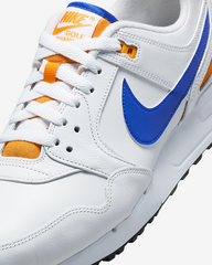 Golfsko til mænd Nike Air Pegasus '89 Unisex Shoe White/Orange Peel/Black/Racer Blue - 7