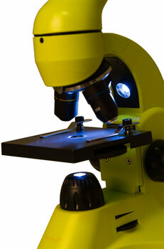 Microscópio Levenhuk Rainbow 50L Lime Microscópio Microscópio - 15