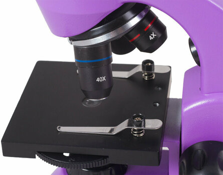 Microscópio Levenhuk Rainbow 50L PLUS Amethyst Microscópio Microscópio - 14