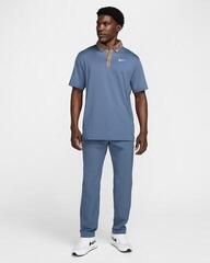 Tricou polo Nike Dri-Fit Tour Contrast Mens Diffused Blue/Mink Brown/White - 2