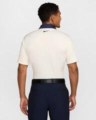 Tricou polo Nike Dri-Fit Tour Contrast Mens Pale Ivory/Midnight Navy/Black - 1
