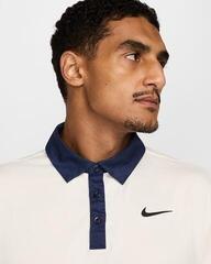 Tricou polo Nike Dri-Fit Tour Contrast Mens Pale Ivory/Midnight Navy/Black - 3