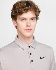 Tricou polo Nike Dri-Fit Tour Heathered Mens College Grey/Black - 3