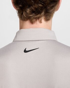Poloshirt Nike Dri-Fit Tour Heathered Mens College Grey/Black L Poloshirt - 5