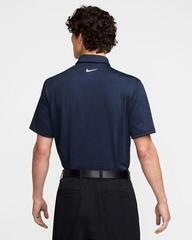 Tricou polo Nike Dri-Fit Tour Jacquard Mens Midnight Navy/Black/White - 1