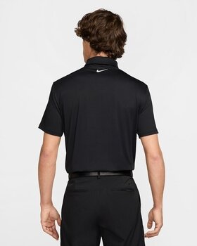 Poloshirt Nike Tour Mens Dri-Fit Solid Golf Black/White XL Poloshirt - 2